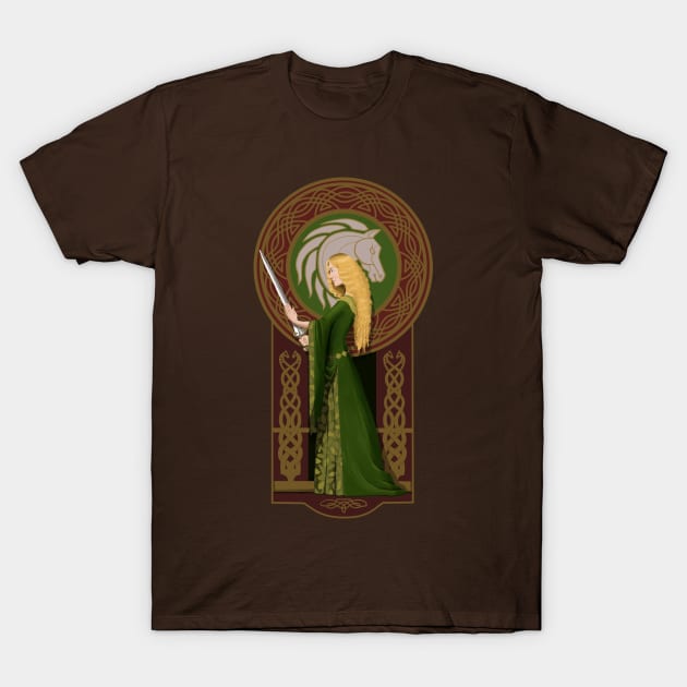 Lady of Rohan T-Shirt by Tanja Kosta